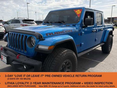 Used 2020 Jeep Gladiator Rubicon AWD/4WD image 1