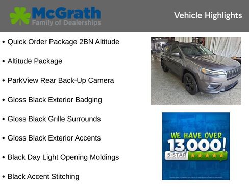 Used 2021 Jeep Cherokee Latitude Plus AWD/4WD image 6