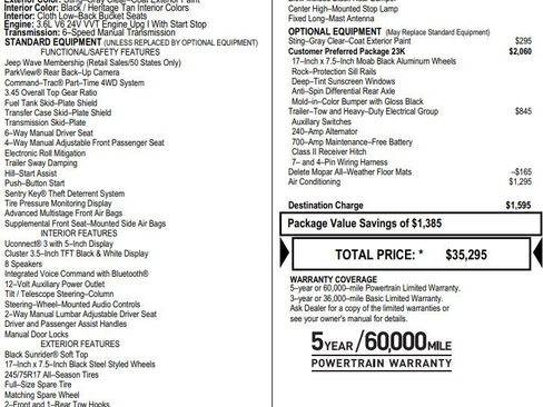 Used 2021 Jeep Wrangler Sport image 2