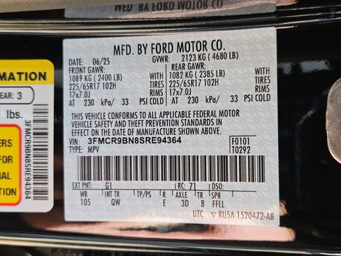 New 2025 Ford Bronco Sport Big Bend AWD/4WD image 22