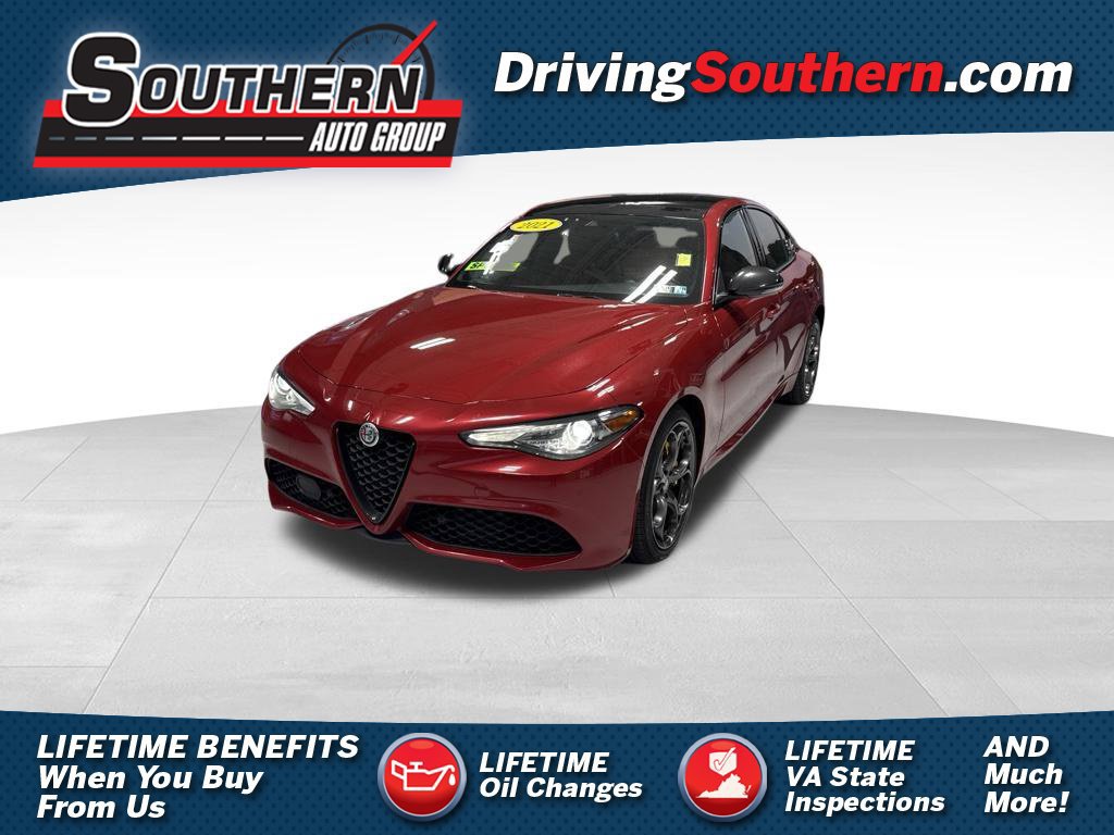 Used 2021 Alfa Romeo Giulia Ti Sport AWD/4WD 360° Tour