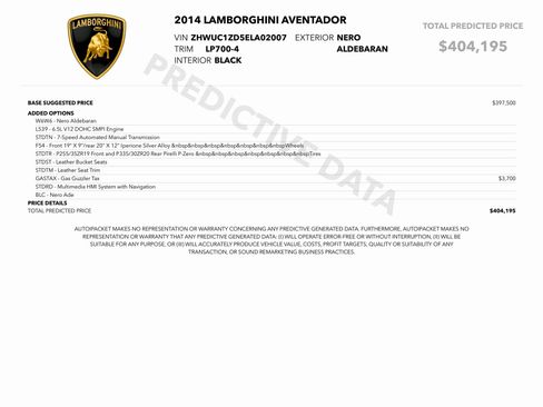 Used 2014 Lamborghini Aventador LP 700-4 image 82
