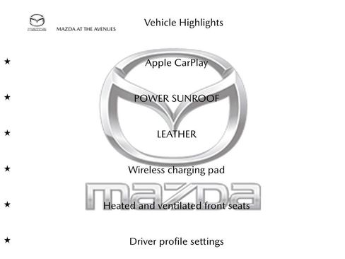 Certified 2025 MAZDA CX-70 Plug-In Hybrid w/ Premium Pkg image 14