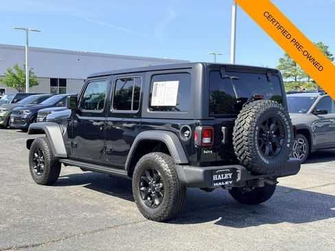 Certified 2022 Jeep Wrangler Unlimited Sport AWD/4WD image 4