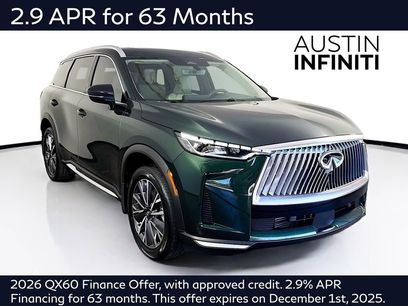 New 2026 INFINITI QX60 Luxe w/ Cargo Package