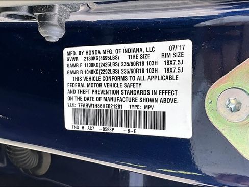 Used 2017 Honda CR-V EX-L image 33