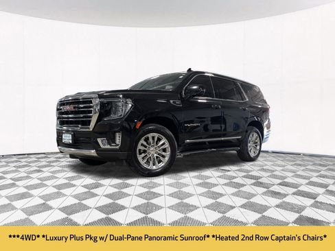 Used 2021 GMC Yukon SLT w/ SLT Luxury Plus Package image 2