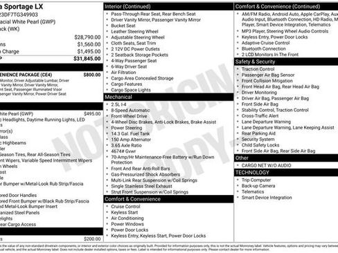 Certified 2026 Kia Sportage LX w/ LX Convenience Package FWD image 15