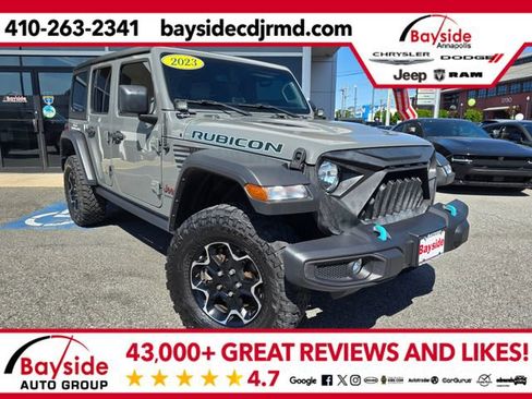 Used 2023 Jeep Wrangler Unlimited Rubicon w/ Cold Weather Group AWD/4WD image 1