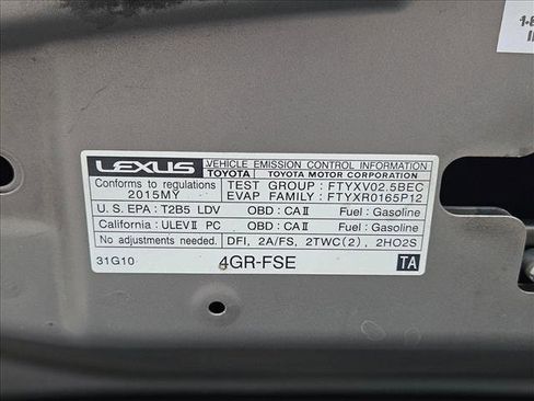 Used 2015 Lexus IS 250 w/ F-Sport Package RWD image 23