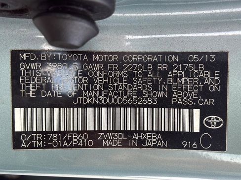 Used 2013 Toyota Prius Two FWD image 38