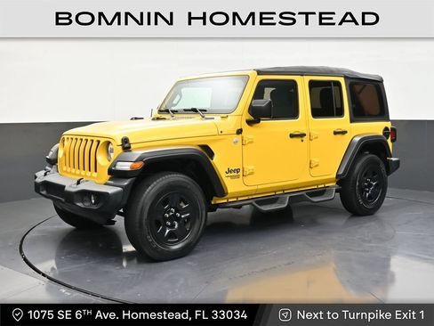 Used 2020 Jeep Wrangler Unlimited Sport AWD/4WD image 1
