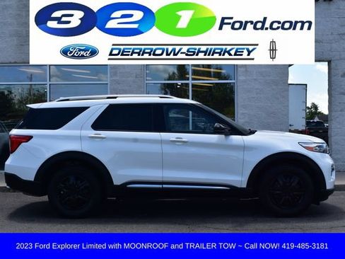 Used 2023 Ford Explorer Limited w/ Class IV Trailer Tow Package AWD/4WD image 3