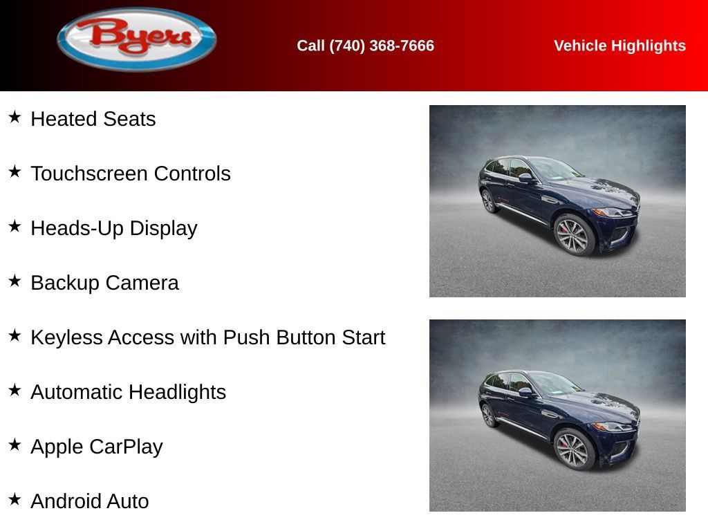 Used 2026 Jaguar F-PACE R-Dynamic S AWD/4WD image 10