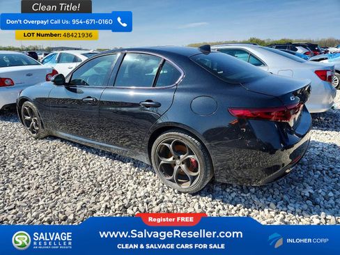 Used 2019 Alfa Romeo Giulia Ti Sport w/ Quick Order Package 22S Sport image 3