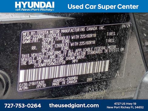 Used 2024 Toyota RAV4 AWD Hybrid image 38
