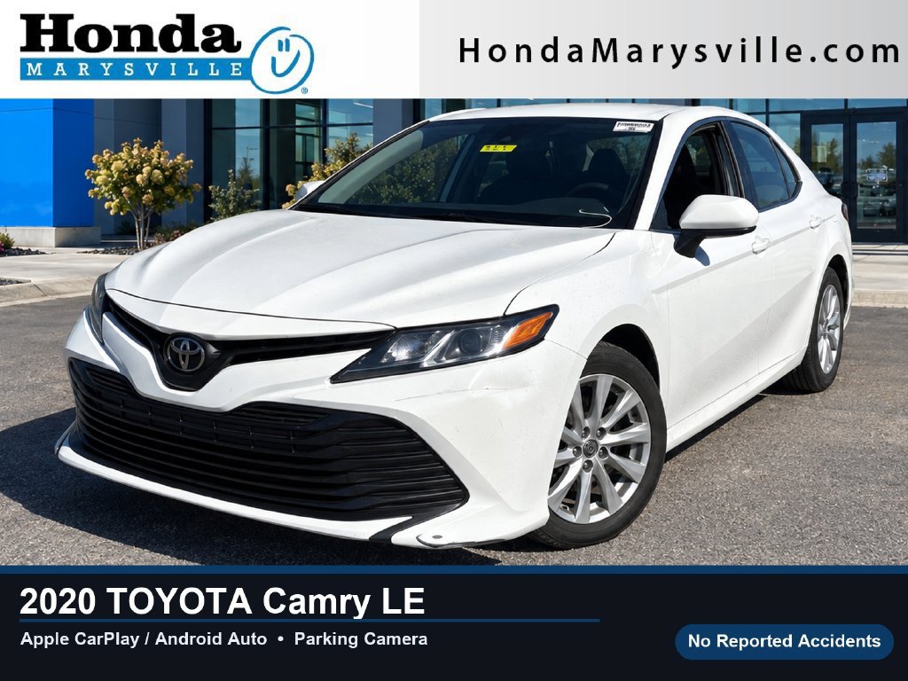 Used 2020 Toyota Camry LE FWD image 1
