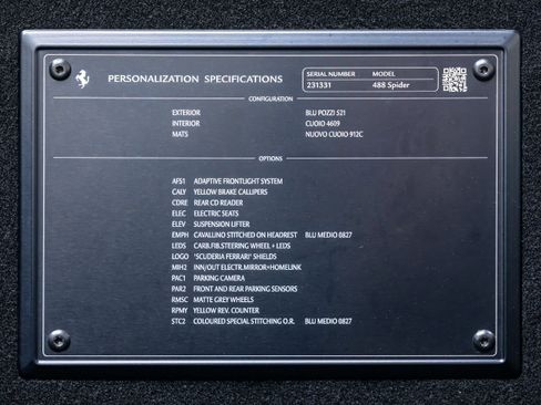 Used 2018 Ferrari 488 Spider RWD image 44