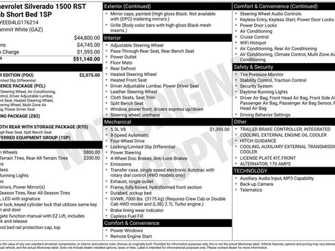 Used 2020 Chevrolet Silverado 1500 RST w/ All-Star Edition AWD/4WD image 3