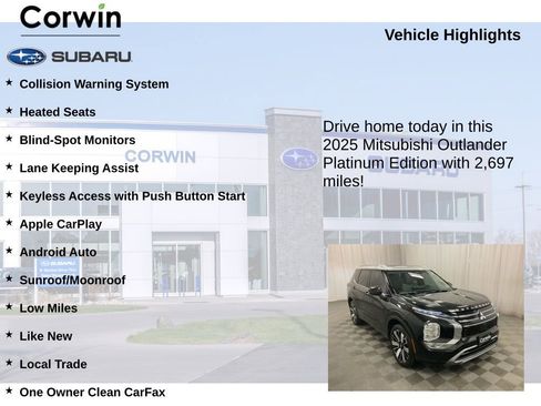 Used 2025 Mitsubishi Outlander AWD image 6