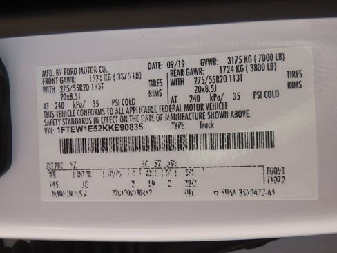 Used 2019 Ford F150 XL w/ Equipment Group 101A Mid AWD/4WD image 31
