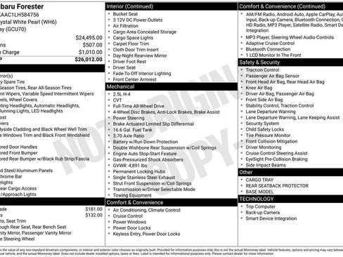 Used 2020 Subaru Forester image 9