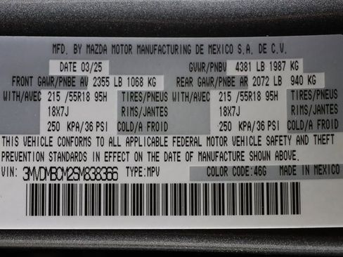 New 2025 MAZDA CX-30 AWD 2.5 S w/ Preferred Package image 47