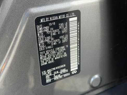 Used 2019 INFINITI QX80 Luxe AWD/4WD image 24