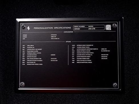 Certified 2024 Ferrari 296 GTB RWD image 60
