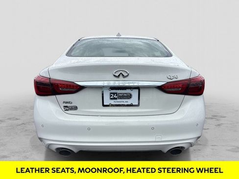 Certified 2023 INFINITI Q50 Luxe w/ Cargo Package image 4