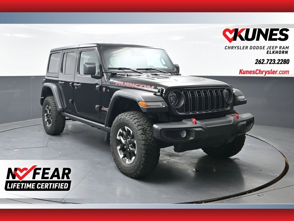 Used 2025 Jeep Wrangler Unlimited Rubicon AWD/4WD image 1