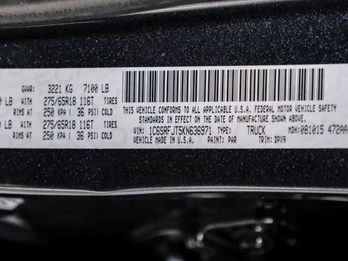Used 2019 RAM 1500 Laramie w/ Protection Group AWD/4WD image 59