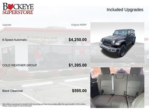 Used 2023 Jeep Wrangler Unlimited Rubicon w/ Cold Weather Group AWD/4WD image 8