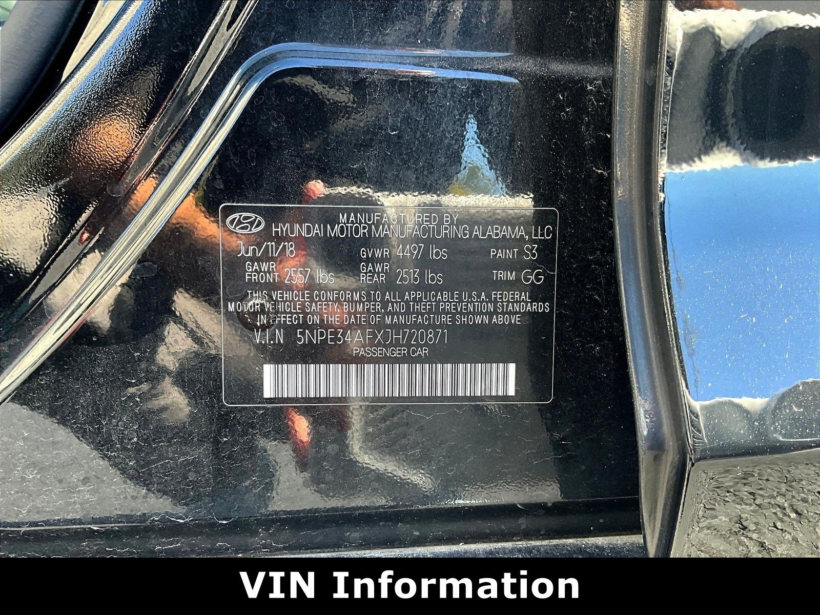 Used 2018 Hyundai Sonata SEL w/ Tech Package 04 FWD image 4
