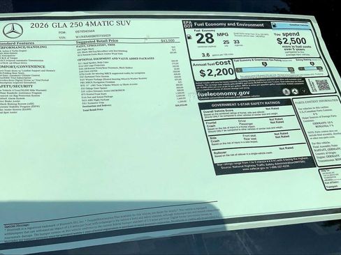 Certified 2026 Mercedes-Benz GLA 250 4MATIC image 26