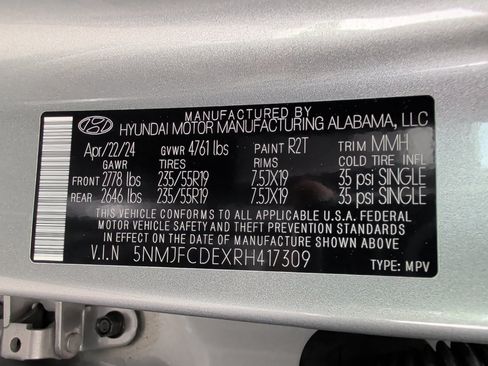 Certified 2024 Hyundai Tucson SEL w/ Convenience Package AWD/4WD image 35