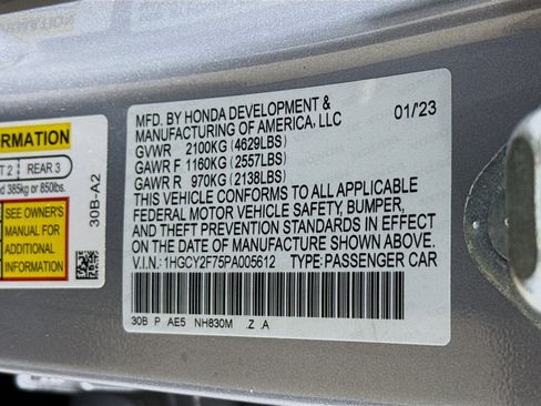 Used 2023 Honda Accord Sport image 37