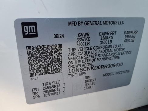 Certified 2024 Chevrolet Tahoe LT RWD image 31