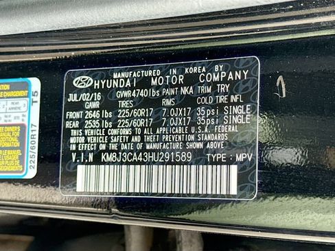 Used 2017 Hyundai Tucson SE image 28