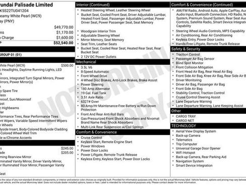 New 2026 Hyundai Palisade Limited image 18