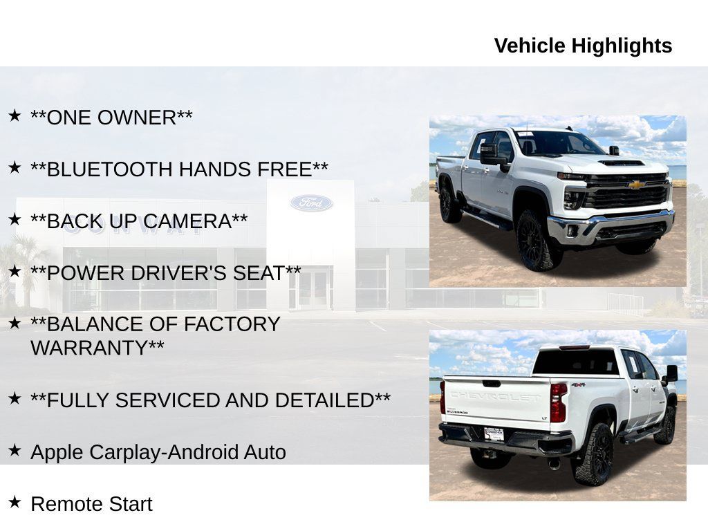 Used 2025 Chevrolet Silverado 2500 LT w/ Convenience Package AWD/4WD image 6