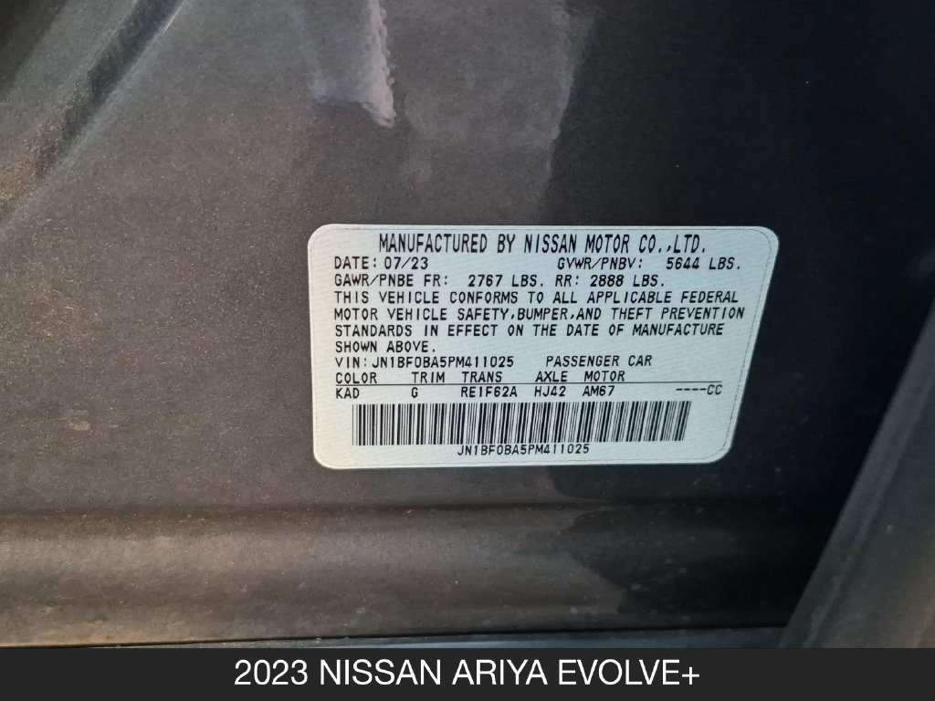 Certified 2023 Nissan Ariya FWD image 27