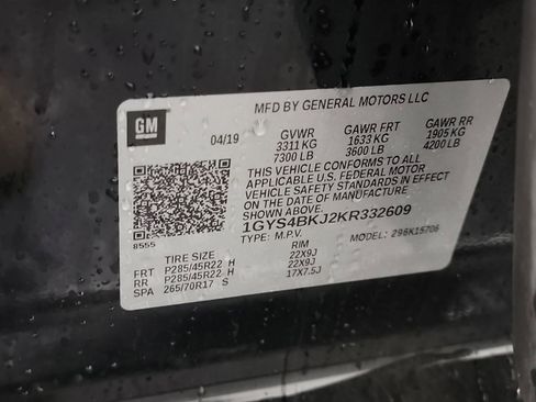 Used 2019 Cadillac Escalade Luxury w/ LPO, Radiant Package image 33