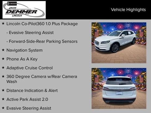 Certified 2022 Lincoln Nautilus Reserve w/ Equipment Group 201A AWD/4WD image 25