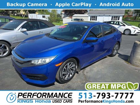 Used 2017 Honda Civic EX image 1
