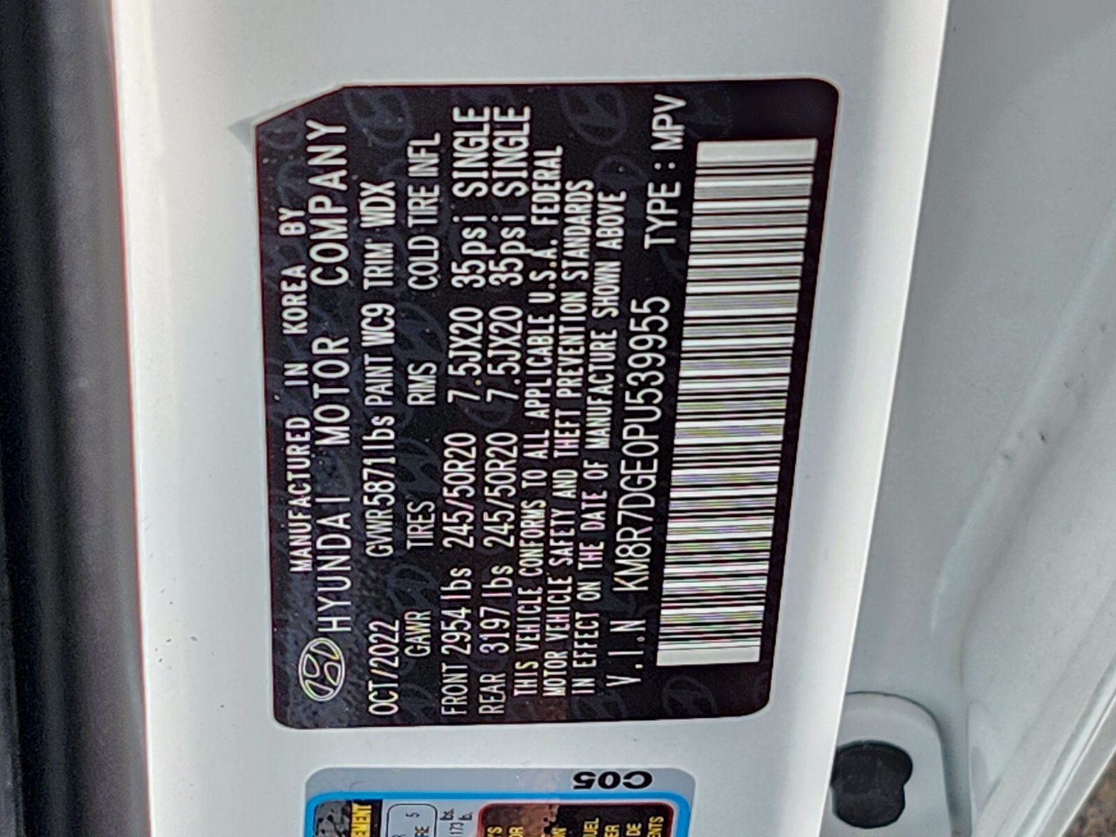 Certified 2023 Hyundai Palisade Calligraphy AWD/4WD image 35