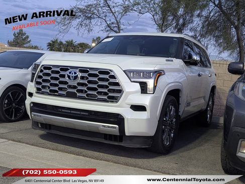 Used 2024 Toyota Sequoia Capstone AWD/4WD image 1