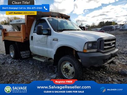 Used 2002 Ford F550 4x4 Regular Cab Super Duty