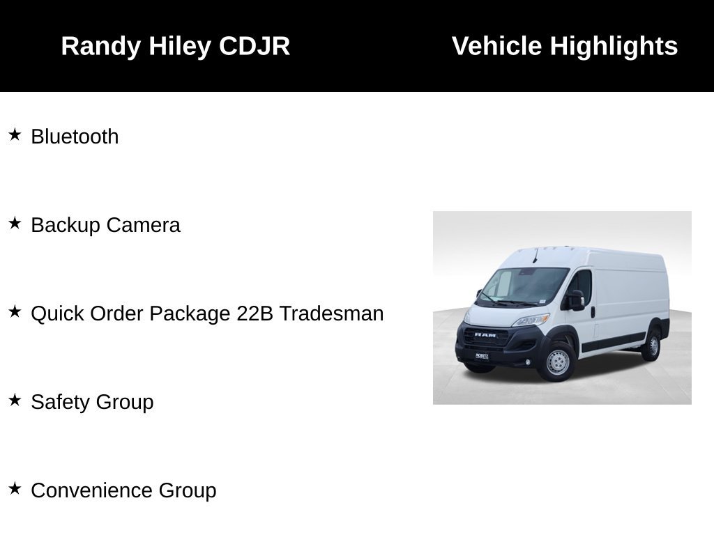 New 2026 RAM ProMaster 2500 w/ Safety Group FWD image 5