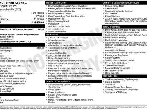 Certified 2023 GMC Terrain AT4 AWD/4WD image 39